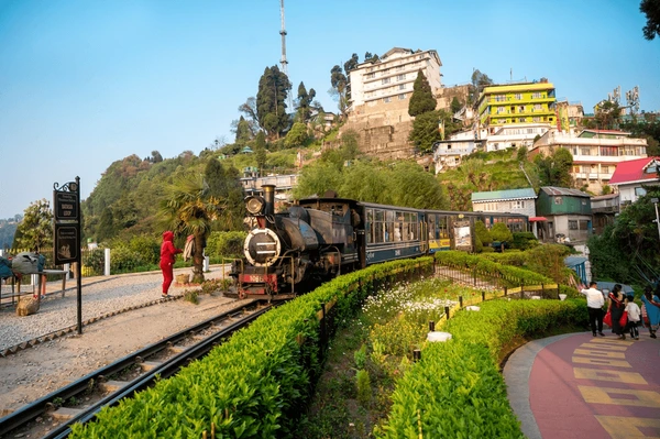 Darjeeling Toy Train at Batasia Loop