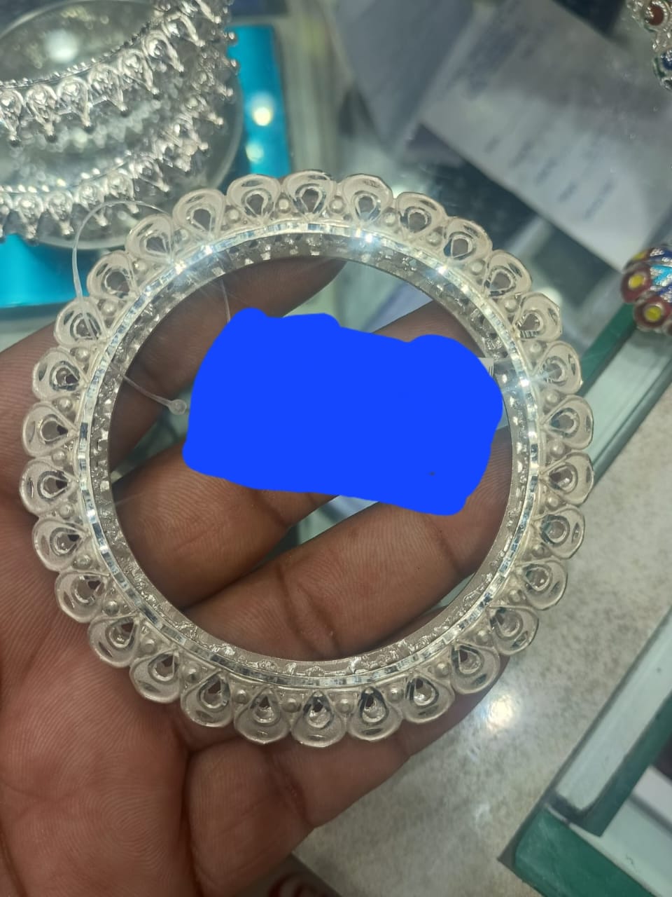 Silver Kankan for women