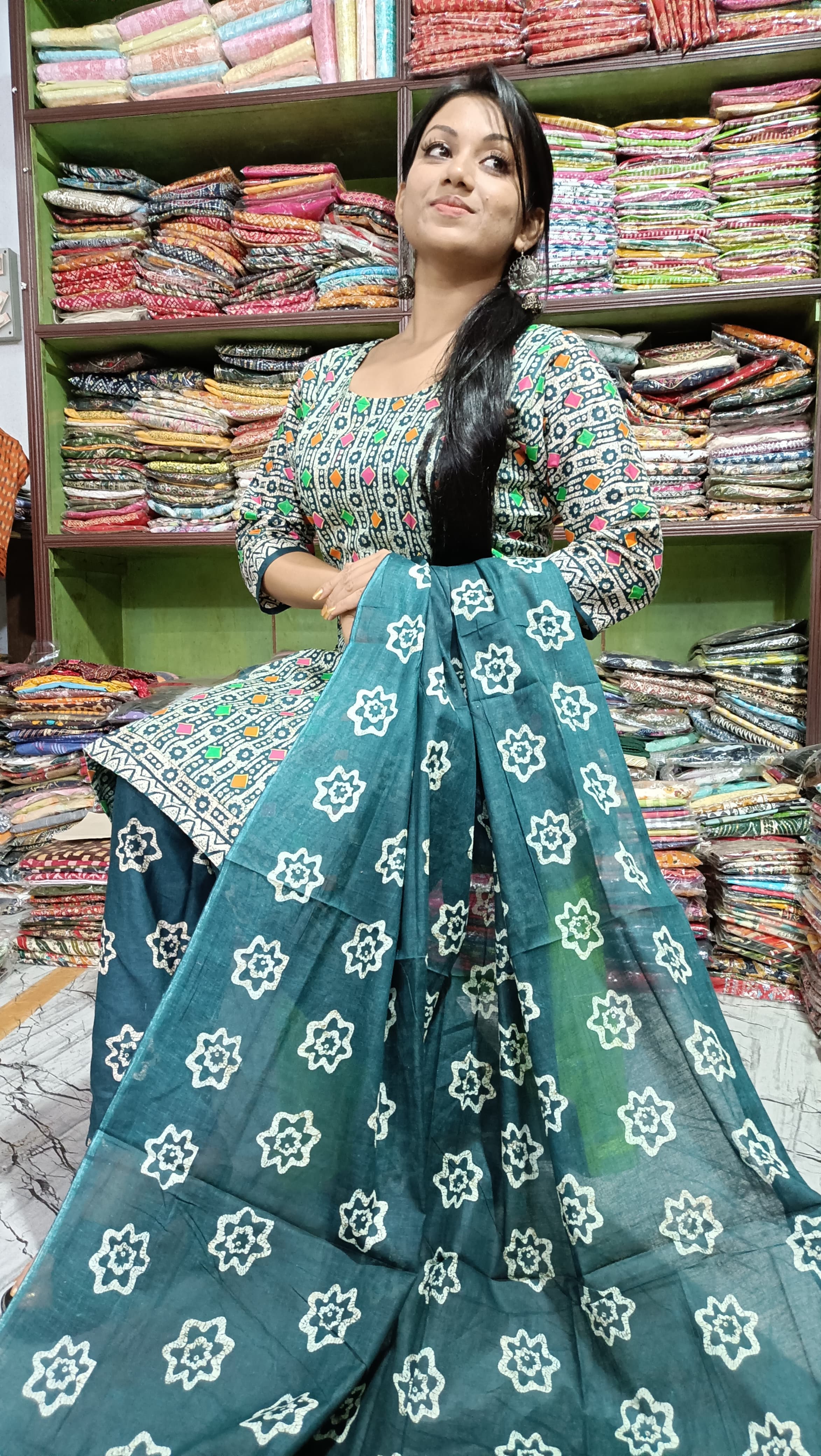 Cotton batik 3 piece 