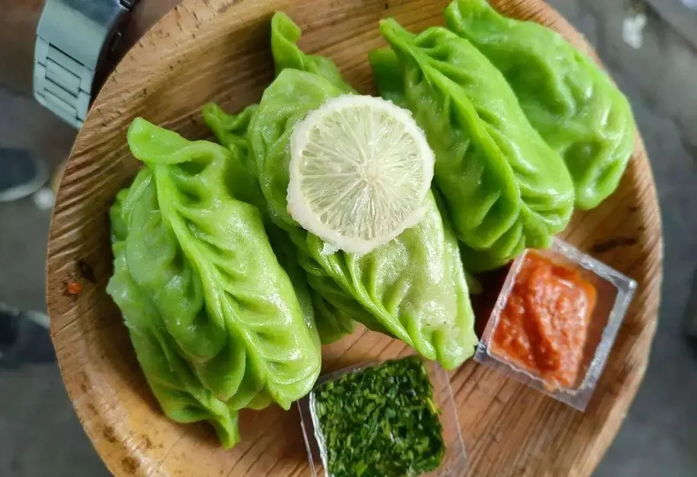 CHICKEN GANDHARAJ MOMO